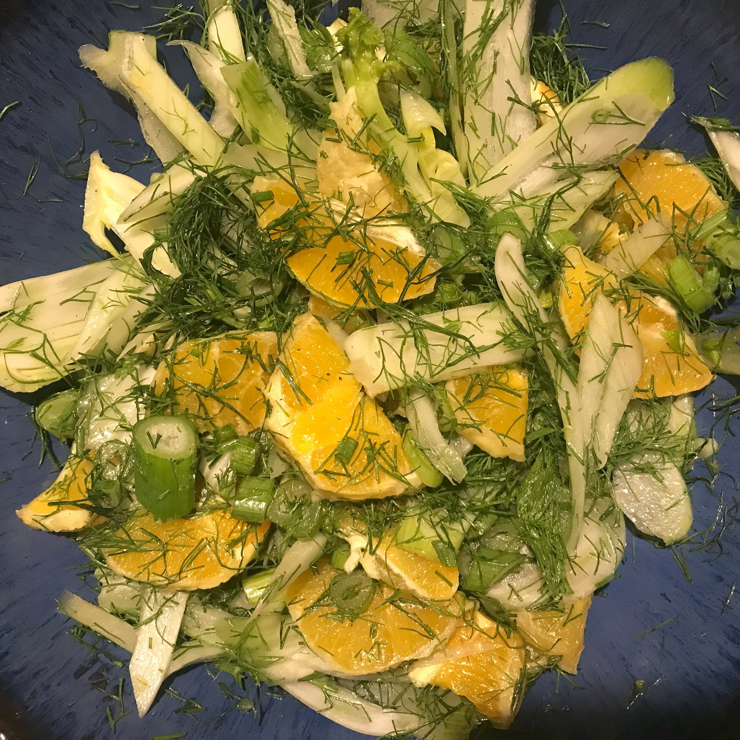 Fenchel-Orangen-Salat